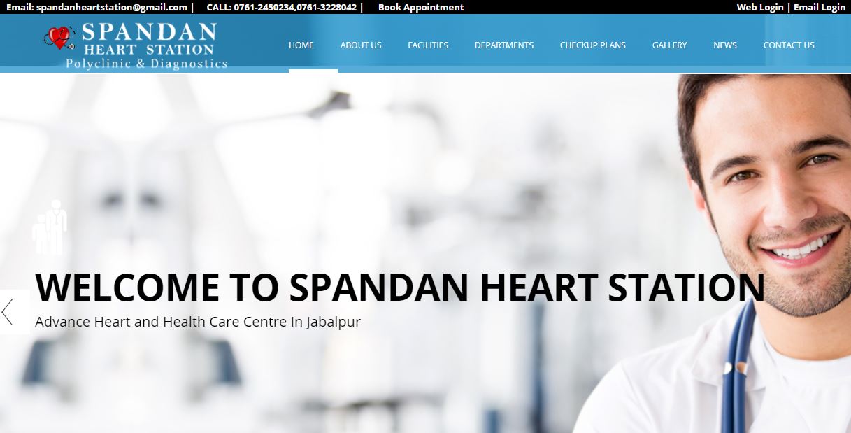 spandan heart clinic jabalpur