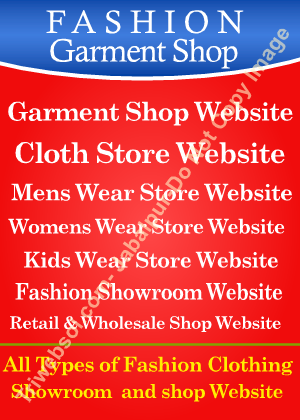 Garment Shop Website Development Company in jabalpur
